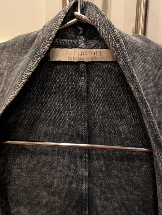 Testimony Draped Jacket - Picture 2 of 14